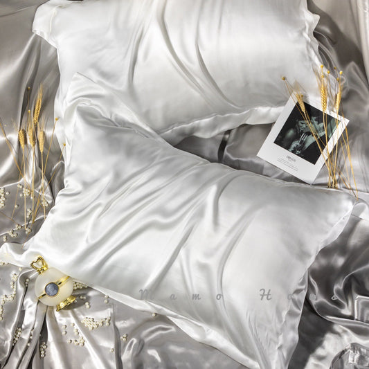 Pure Silk Pillowcase for Smooth Hair and Soft Skin Sleep US
