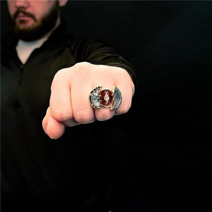 DC Flash Movie Allen Barry Style Adjustable Copper Ring
