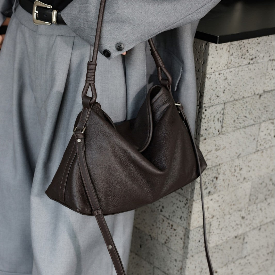 Matte Casual Crossbody Single-Shoulder Bag for Daily Use