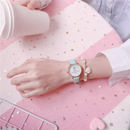 Korean-Style Cute Girl Analog Children’s Watch Trendy Design