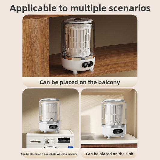 Portable Mini Washing Machine for Easy Home & Travel Laundry