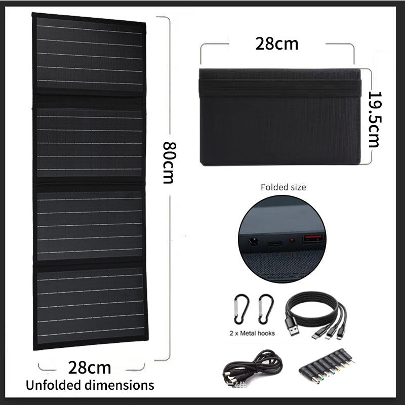Foldable Solar Panel Charger 40W for Outdoor Power Solutions