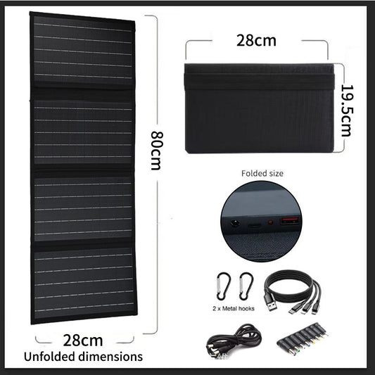 Foldable Solar Panel Charger 40W for Outdoor Power Solutions
