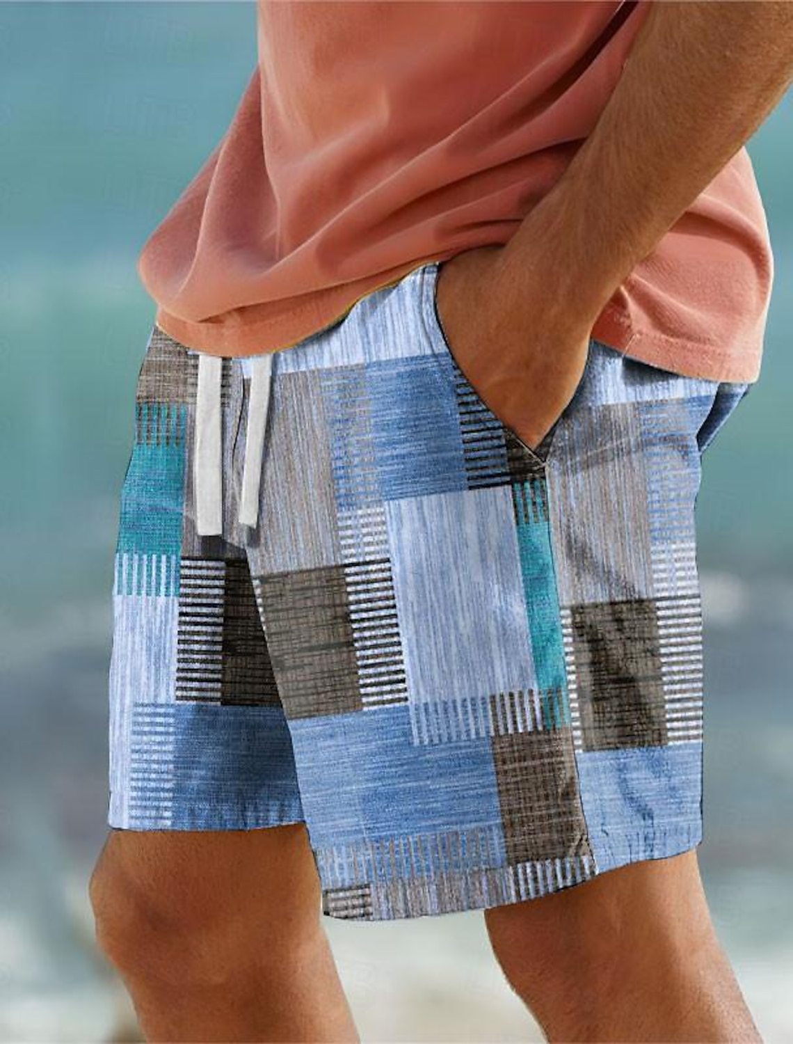 Trendy Digital Printing Casual Men's Shorts – Youth Style