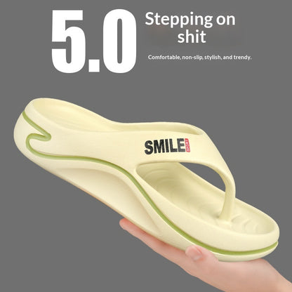 Men’s Outdoor Step-On-Poop Themed Flip-Flops – Fun & Casual