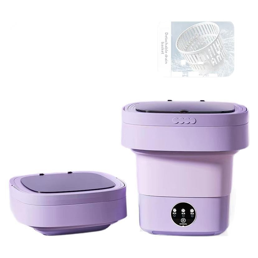 Portable Folding Washing Machine 8L Mini Washer for Travel