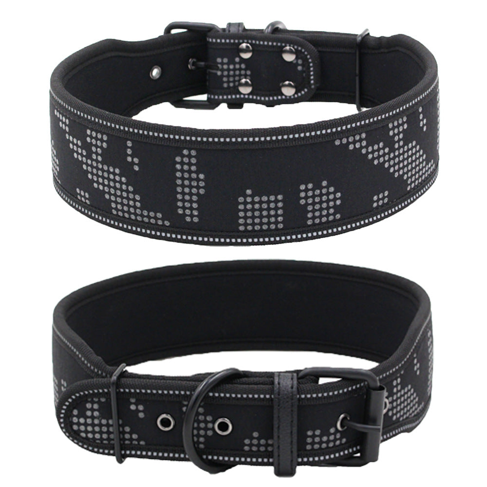 Reflective Camouflage Dog Collar – Comfortable and Durable