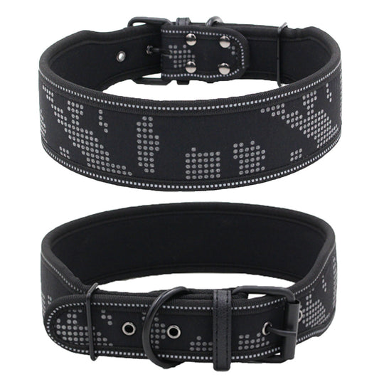 Reflective Camouflage Dog Collar – Comfortable and Durable