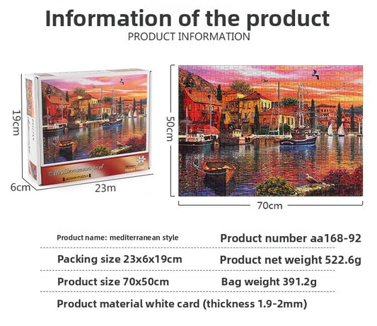 Landscape Art Jigsaw Puzzle for Creative Relaxing Play