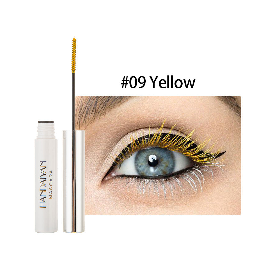 Colorful Mascara Bold Waterproof Lash Makeup for Daily Wear