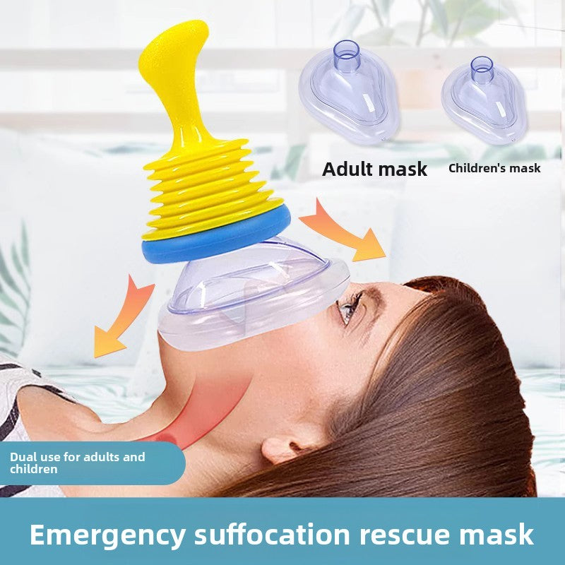 dechoker anti-suffocation first aid mask