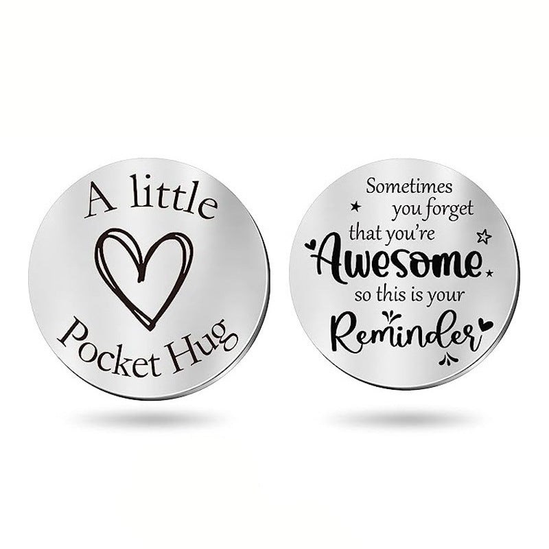 Decision Coin Keychain
