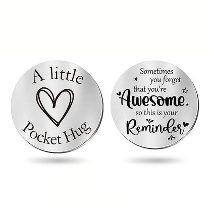 Decision Coin Keychain