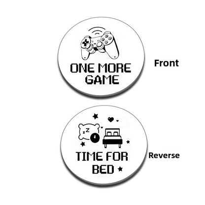 Decision Coin Keychain