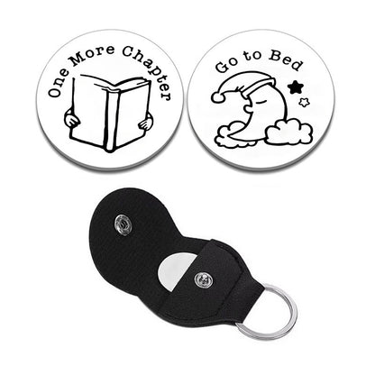 Decision Coin Keychain