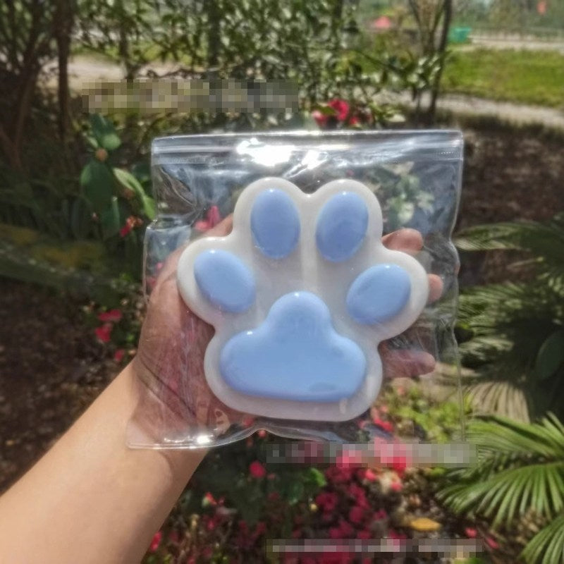 Decompression Cat Paw Squeezing Fun