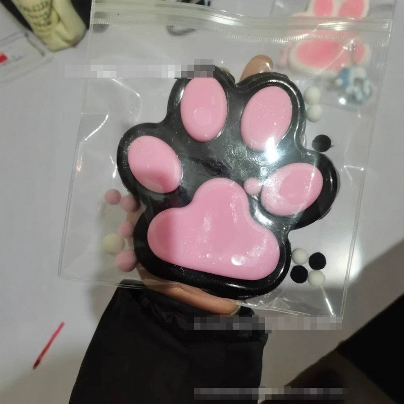 Decompression Cat Paw Squeezing Fun