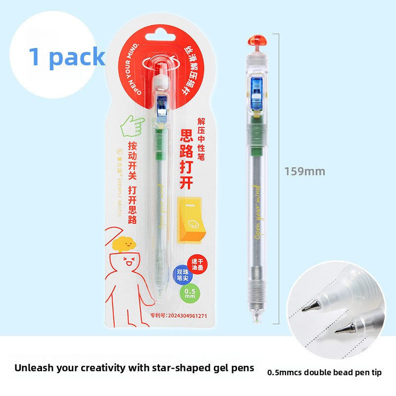 Decompression gel pen