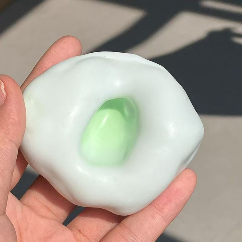 Decompression pinch ball