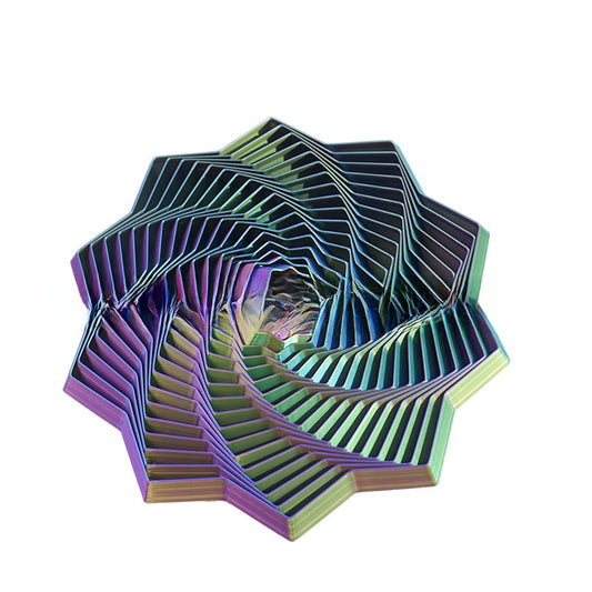 Decompression puzzle 3D printing spiral tower turnip Tower
