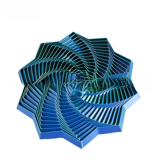 Decompression puzzle 3D printing spiral tower turnip Tower