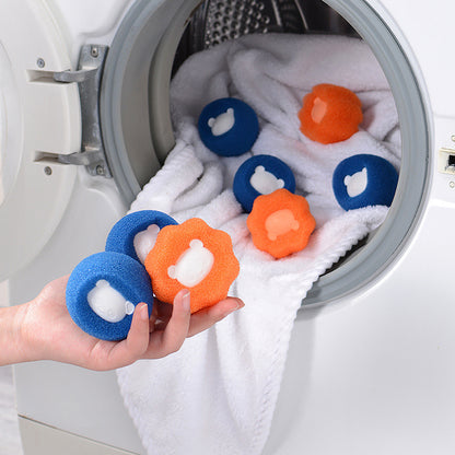 Decontamination laundry balls