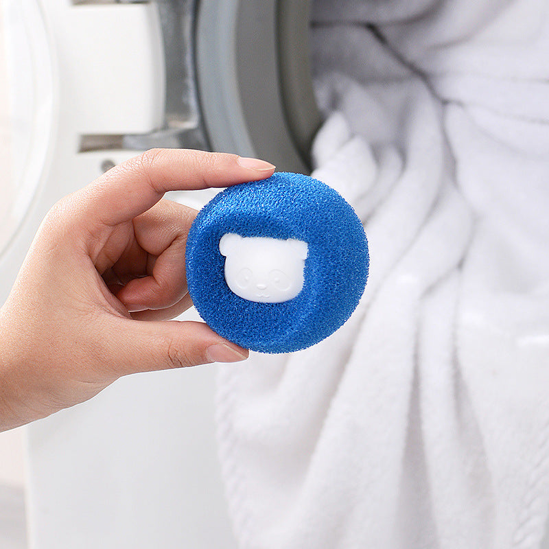 Decontamination laundry balls