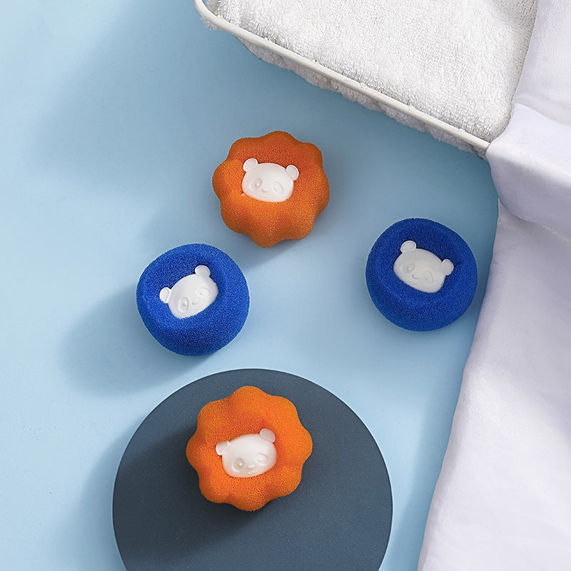 Decontamination laundry balls