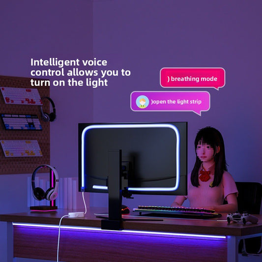 Decorative atmosphere electric desktop lamp