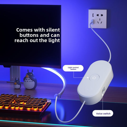 Decorative atmosphere electric desktop lamp