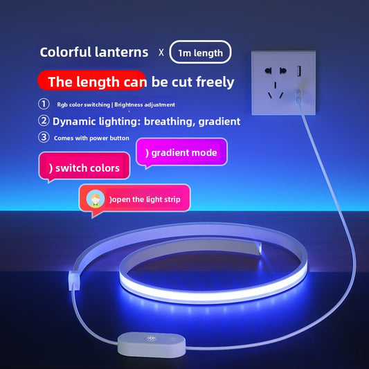 Decorative atmosphere electric desktop lamp