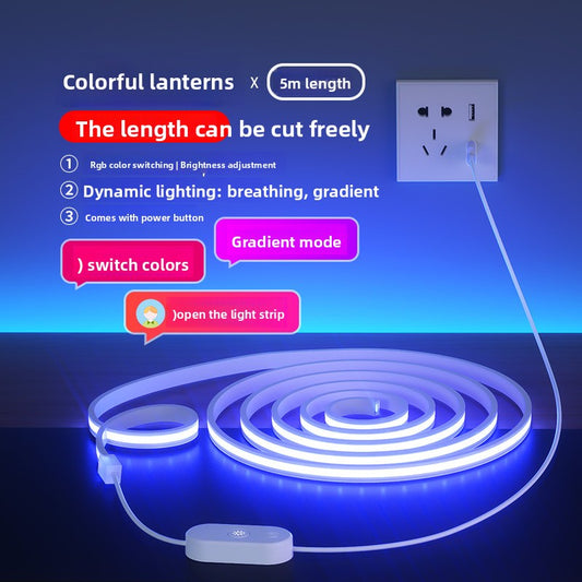 Decorative atmosphere electric desktop lamp