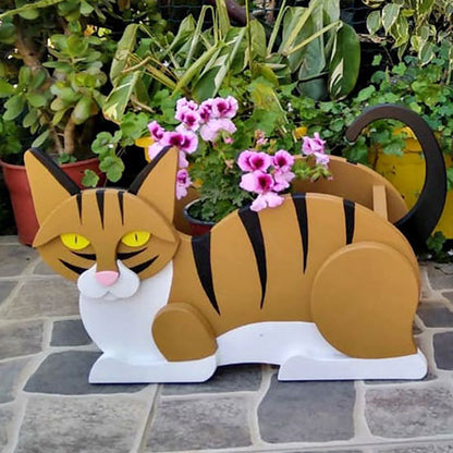 Decorative Cat Shaped Planter