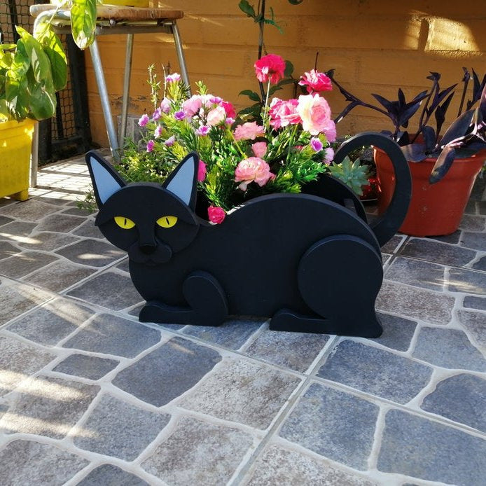 Decorative Cat Shaped Planter