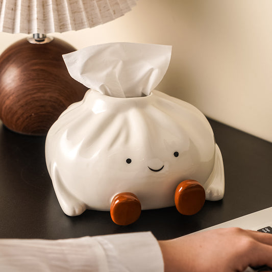 Decorative Ceramic Tissue Holder