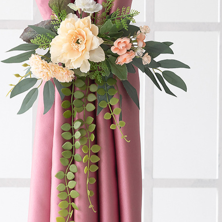 Decorative Floral Curtain Tiebacks