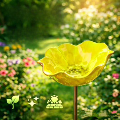 Decorative Garden Bird Feeder with Watering Function