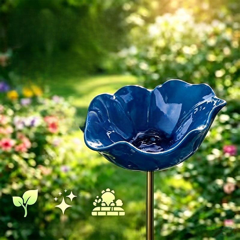 Decorative Garden Bird Feeder with Watering Function