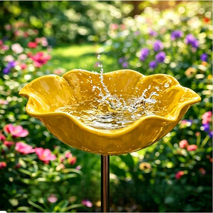 Decorative Garden Bird Feeder with Watering Function
