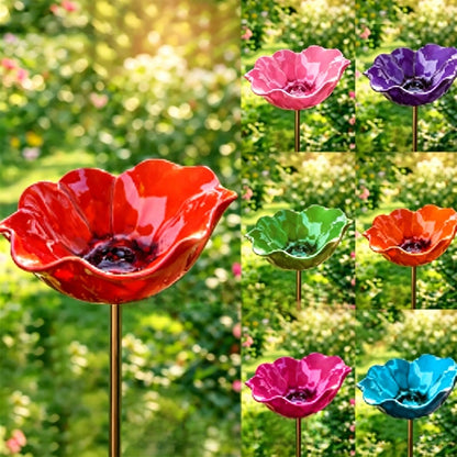 Decorative Garden Bird Feeder with Watering Function
