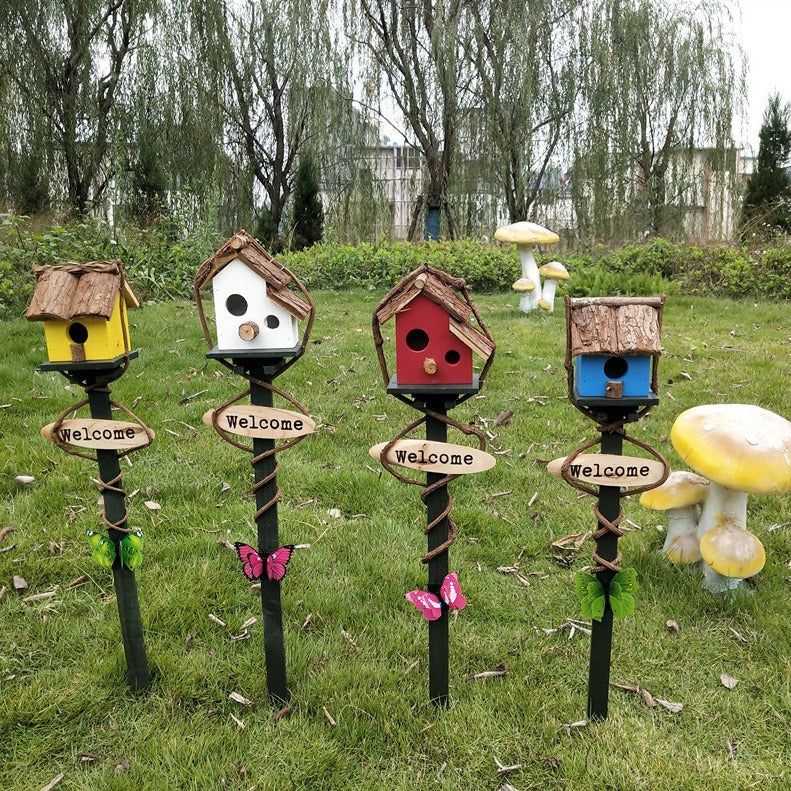 Decorative Garden Bird House