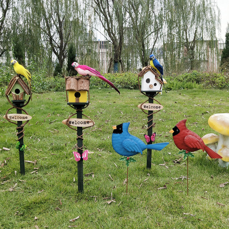 Decorative Garden Bird House