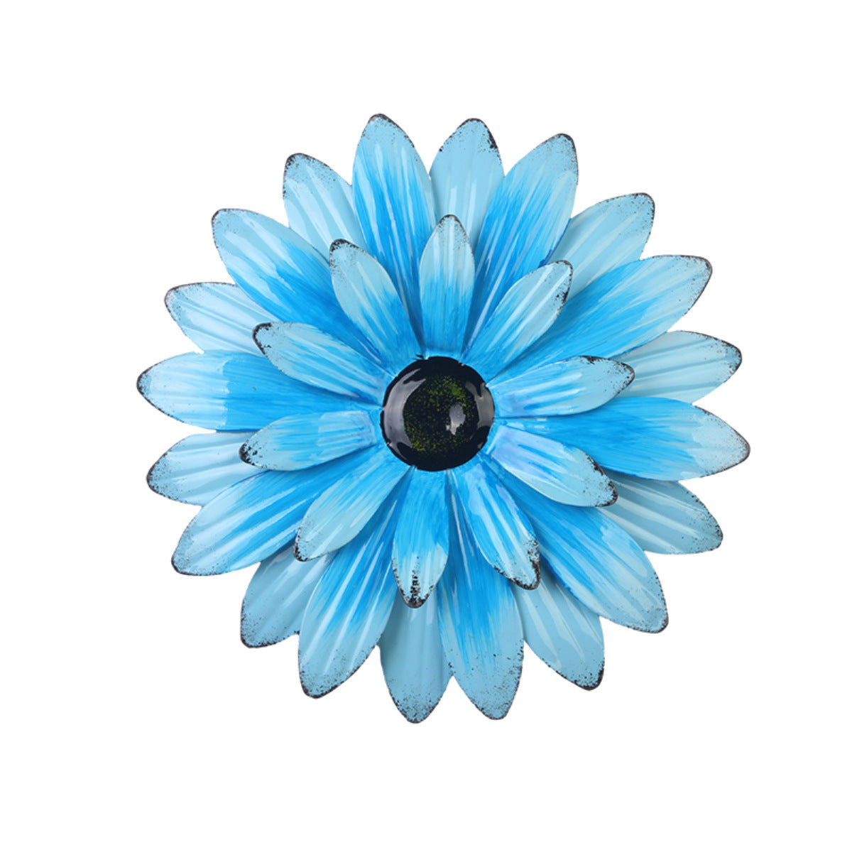 Decorative Iron Flower Fence Wall Art Set