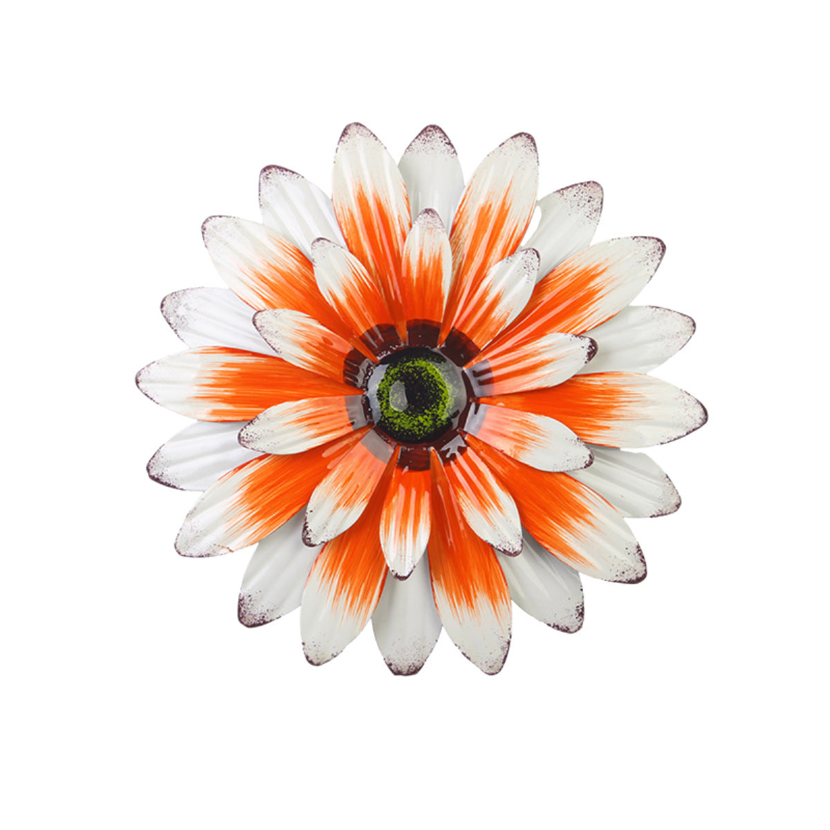 Decorative Iron Flower Fence Wall Art Set
