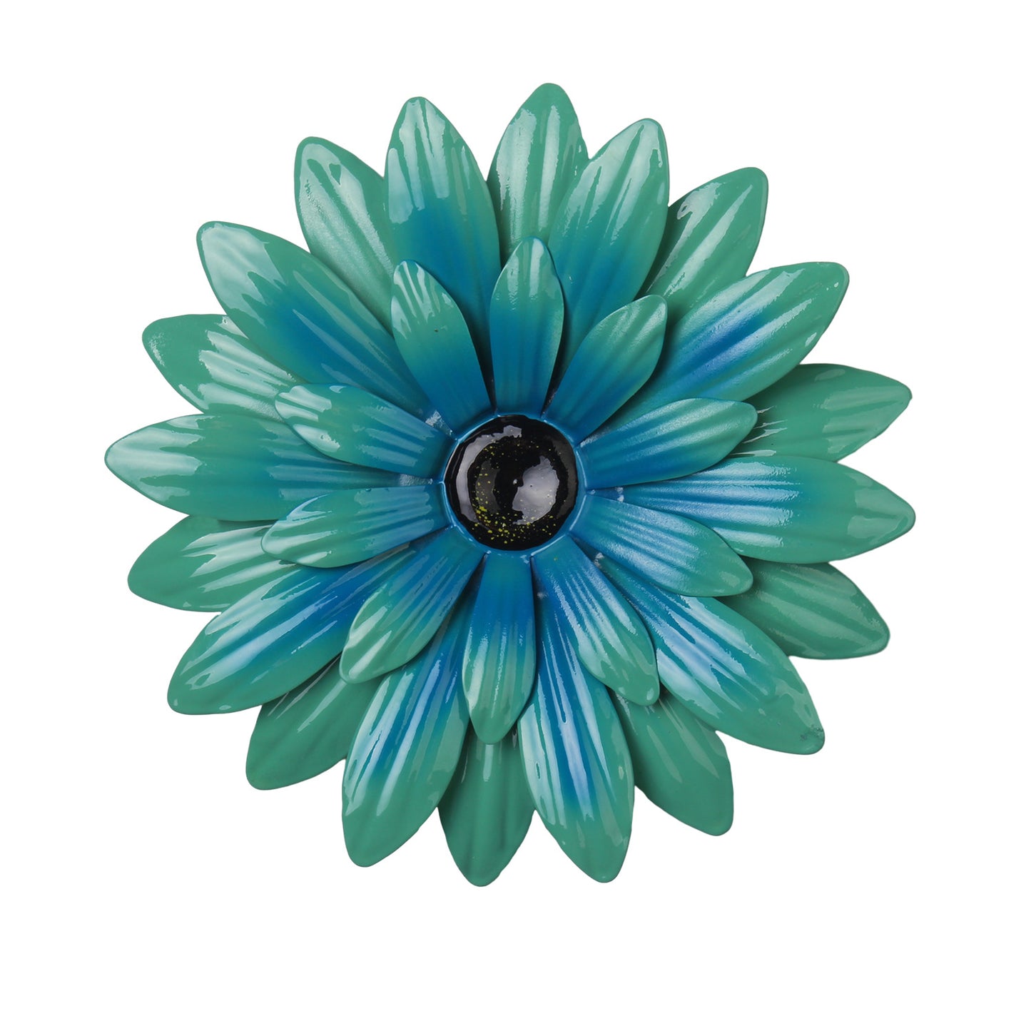Decorative Iron Flower Fence Wall Art Set