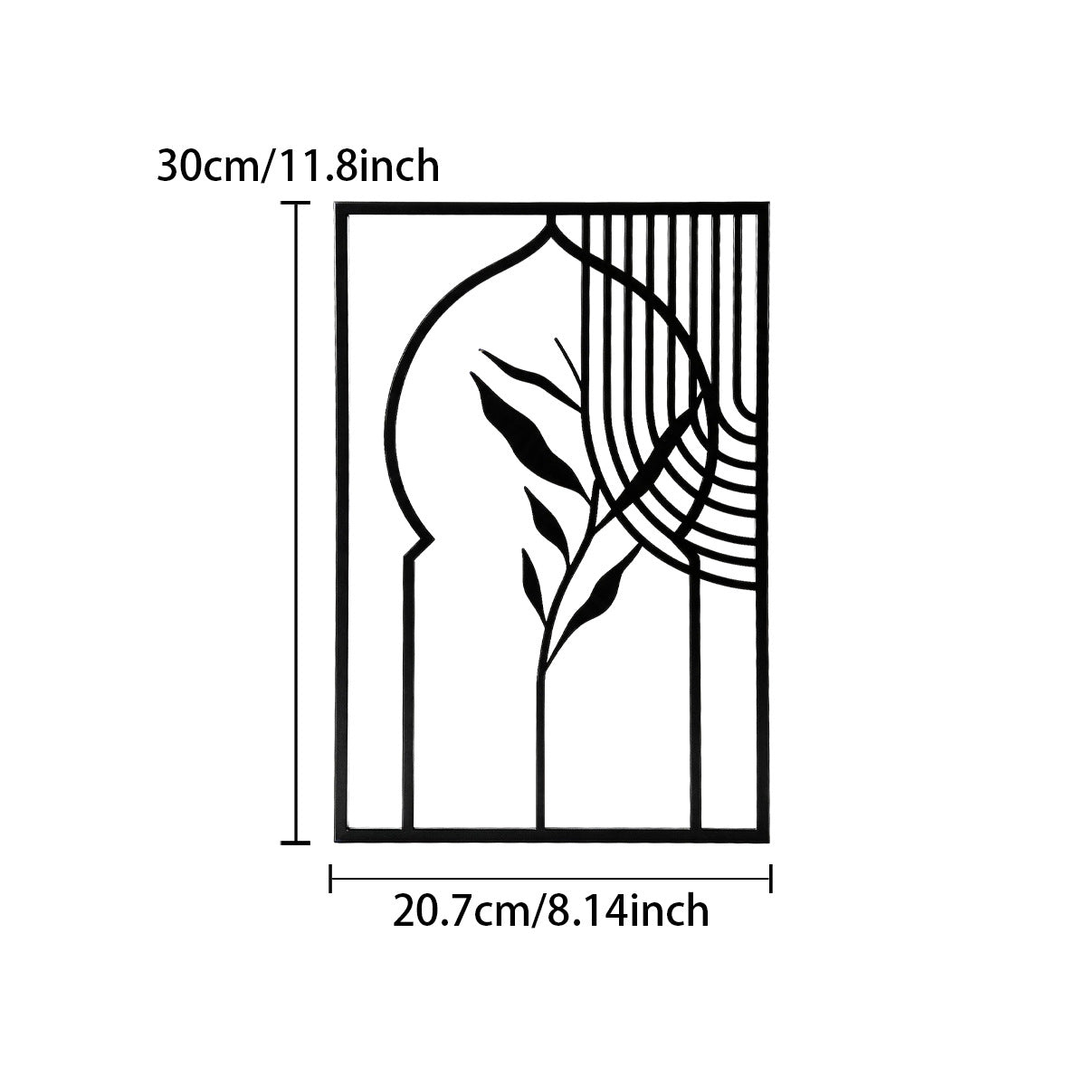 Decorative Iron Wall Hanging Art