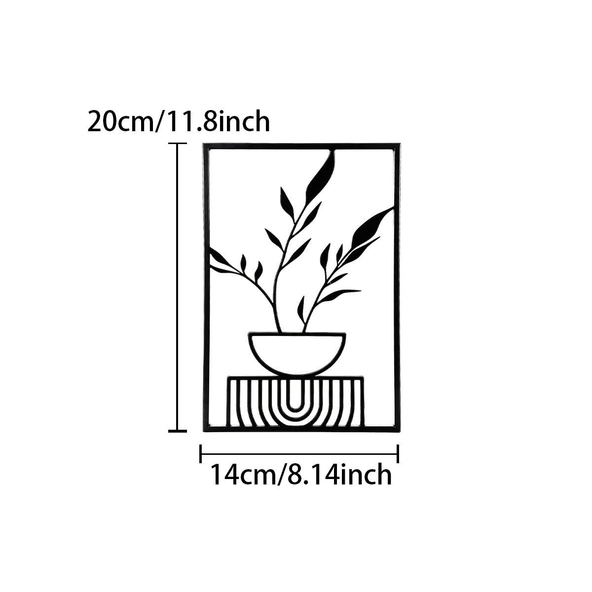 Decorative Iron Wall Hanging Art