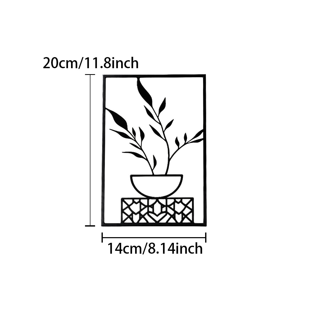 Decorative Iron Wall Hanging Art