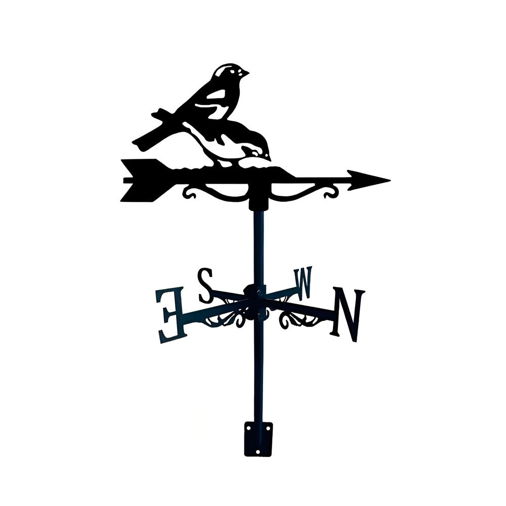 Decorative Iron Weather Vane for Outdoor Garden