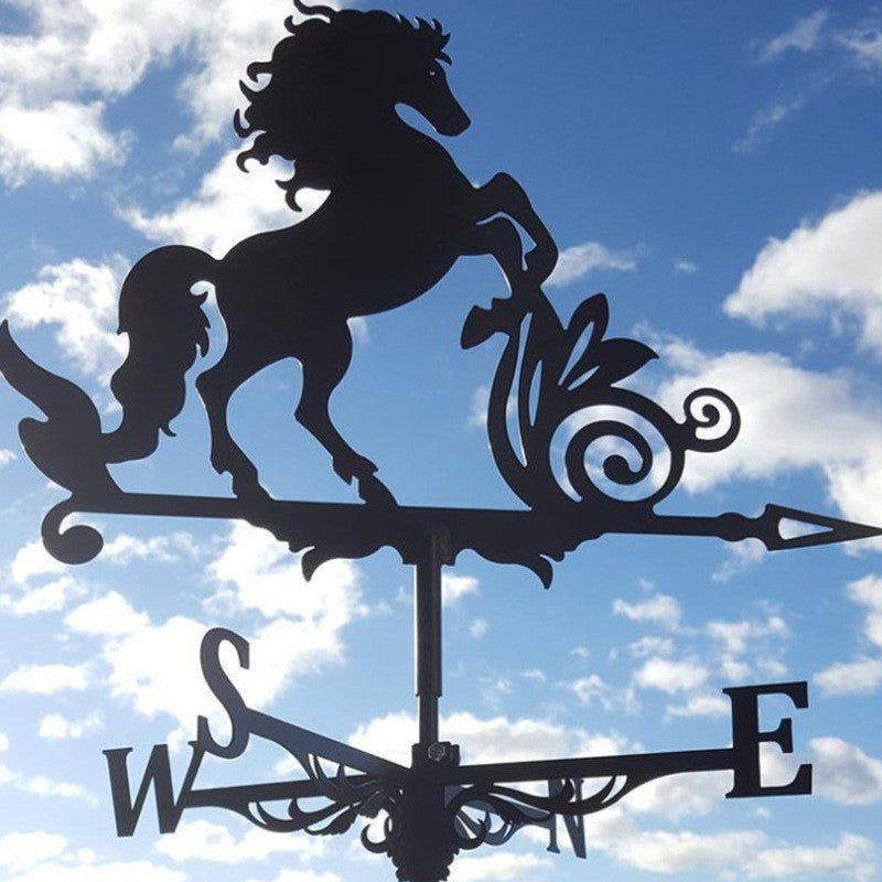Decorative Iron Weather Vane for Outdoor Garden